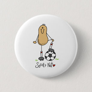 Fußball-Fan Button
