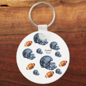 Fußball-Fan liebt Schlüsselanhänger! Schlüsselanhänger (Vorderseite)