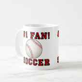 Fußball-Fan-nicht lustige Tasse oder Reise-Tasse (Vorderseite Links)