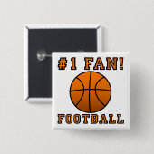 Fußball Fan Not Funny Button Abzeichen Button (Vorne & Hinten)