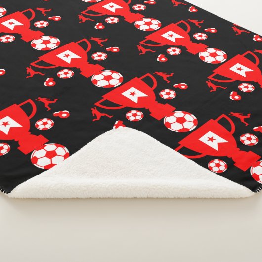 Fußball-Fan Sherpadecke (3/4)