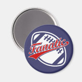 Fußball Fanatic Magnet (Vorderseite/Rückseite)