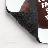 Fußball-Fanatic Social Worker Mousepad (Ecke)