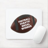 Fußball-Fanatic Social Worker Mousepad (Mit Mouse)