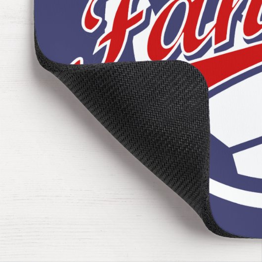 Fußball-Fanatiker Mousepad (Ecke)