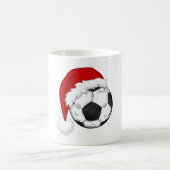Fußball-Fans Weihnachts-Shirt-Design Fußball-Spiel Kaffeetasse (Mittel)