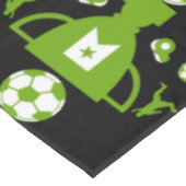 Fußball-Fantasie Tischdecke (Schrägansicht)