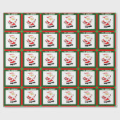 Fußball Feiertagsgeschenk Geschenkpapier (Flach)