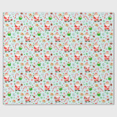 Fußball-Feiertagsgeschenk Geschenkpapier (Flach)