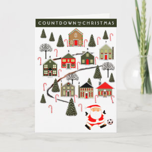 Fußball Feiertagskarte