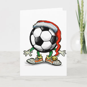 Fußball Feiertagskarte