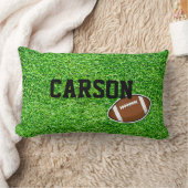 Fußball Feld Grass Sport NAME Ball Fun Lendenkissen (Decke)