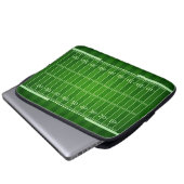 Fußball-Feld Laptop-Sieb Laptopschutzhülle (Vorne Knopf)