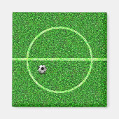 Fußball-Feldball - Magnet (Vorne)