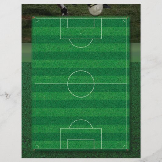 Fußball-Feldschrift (Vorderseite)