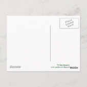 Fußball-Feldziel Postkarte (Rückseite)