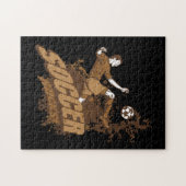 Fußball-Felsen! Puzzle (Horizontal)