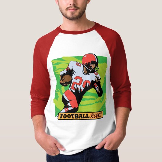 Fußball-Felsen! T-Shirt (Vorderseite)