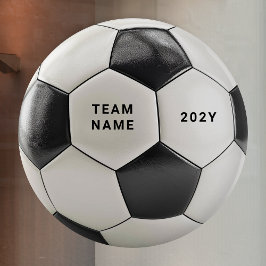 Fußball-Fensteraufkleber | Teamname-Vinyl-Aufklebe Fensteraufkleber
