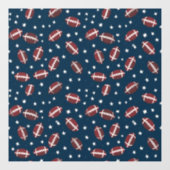 Fußball-Fensterklammer Fensteraufkleber (Blatt)