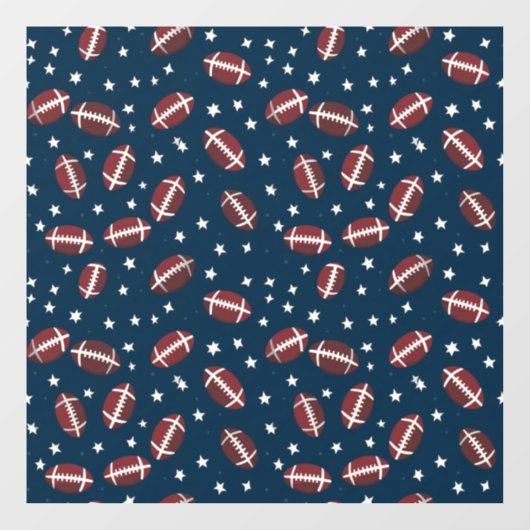 Fußball-Fensterklammer Fensteraufkleber (Blatt)