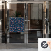 Fußball-Fensterklammer Fensteraufkleber (Büro Tür)