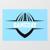 Fußball-Fensterklammer Fensteraufkleber (Blatt)