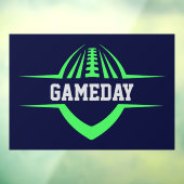 Fußball-Fensterklammer Fensteraufkleber (Blatt 3)