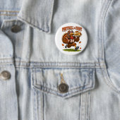 Fußball & Festtags Truthahn Button (Beispiel)