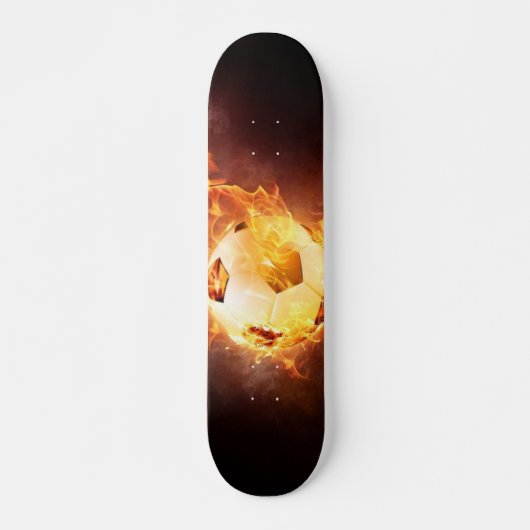 Fußball-Feuerskateboard Skateboard (Vorne)