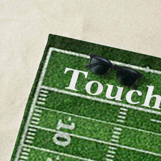 Fußball Field Beach Handtuch (Beispiel)