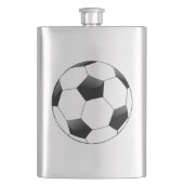 Fußball Flachmann (Vorderseite)