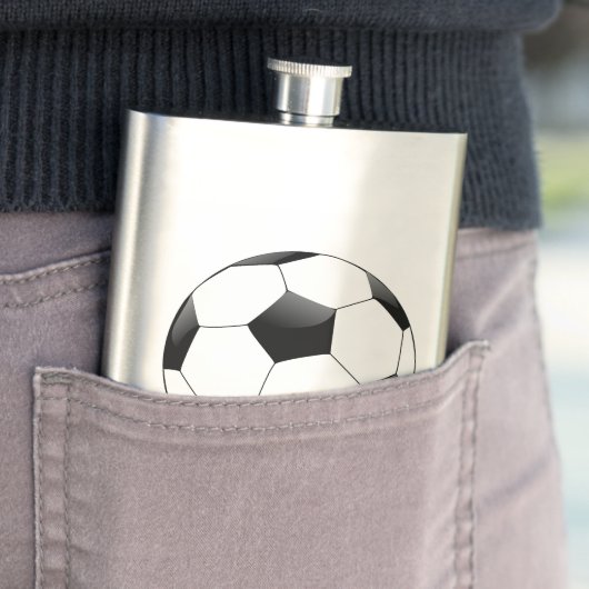 Fußball Flachmann (Beispiel)