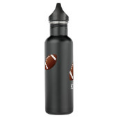 Fußball-Flasche mit isoliertem Wasser Edelstahlflasche (Links)