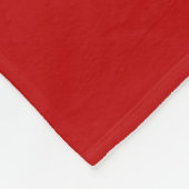 Fußball-Fleece-Blanket in Ihrem TEXT und FARBEN Fleecedecke (Ecke)
