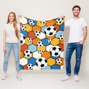 Fußball Fleecedecke