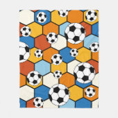 Fußball Fleecedecke (Vorderseite)