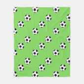 Fußball Fleecedecke (Vorderseite)