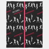 Fußball Fleecedecke (Vorderseite)