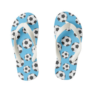 Fußball Flip Flops Kinderbadesandalen