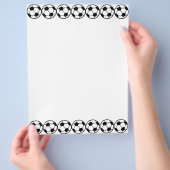 Fußball Flyer (Hand)