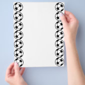 Fußball Flyer (Hand)