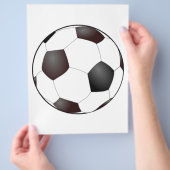 Fußball Flyer (Hand)