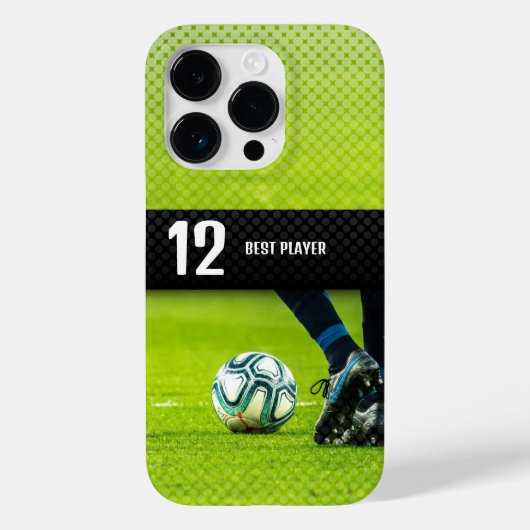 Fußball | Football Best Player No. Case-Mate iPhone Hülle (Rückseite)