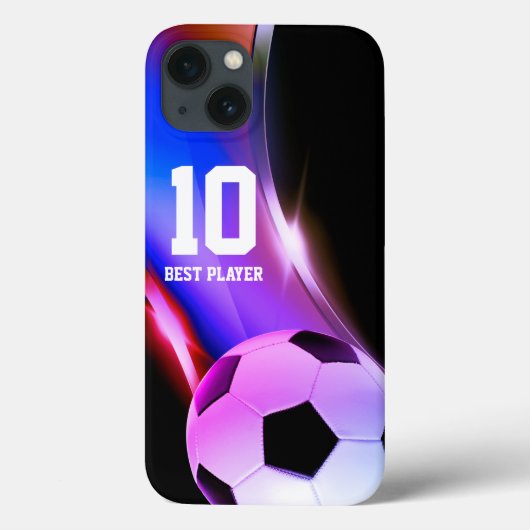 Fußball | Football Best Player No. Case-Mate iPhone Hülle (Rückseite)