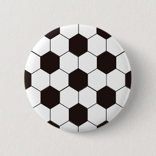 Fußball   Football-Muster Button
