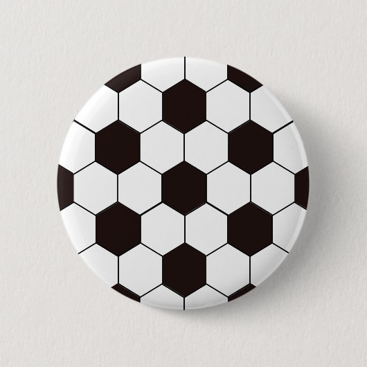 Fußball | Football-Muster Button (Vorderseite)