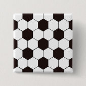Fußball | Football-Muster Button (Vorderseite)