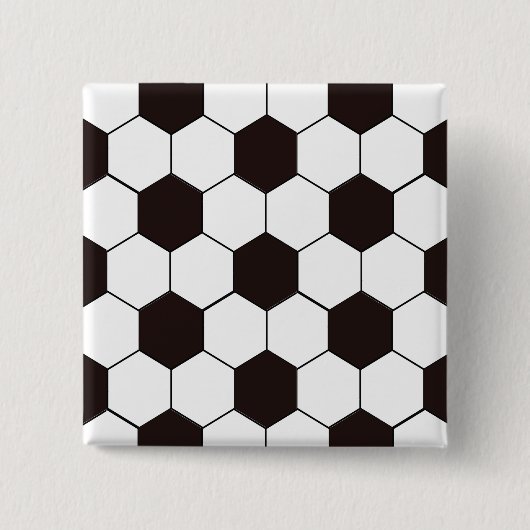 Fußball | Football-Muster Button (Vorderseite)