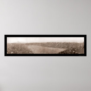 Fußball-Foto 1908 Harvards Yale Poster